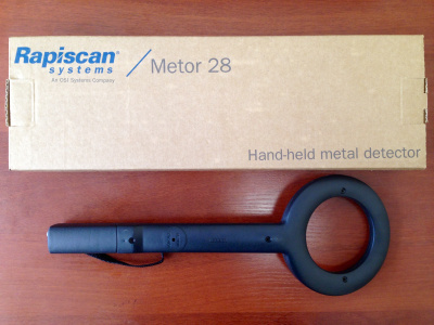 Rapiscan systems Metor 28 STANDARD, Ручной металлодетектор (металлоискатель)